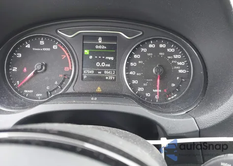 2016 Audi A3 2.0T Premium from USA, damaged, VIN WAUE8GFF1G1014669